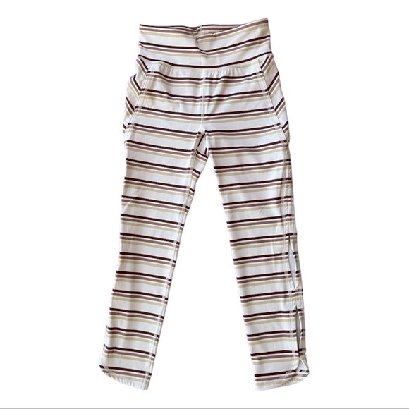 FREE PEOPLE MOVEMENT HIGH RISE STRIPED GIDGET LEGGING - Picture 3 of 6